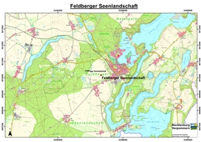 Vorschaukarte Feldberger Seenlandschaft
