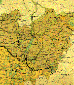 Ausschnitt aus der Geologischen Übersichtskarte von Mecklenburg