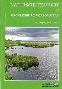 Titelseite der Zeitschrift 'Naturschutzarbeit in M-V' Heft 1/2 2016