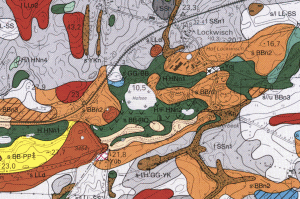 Ausschnitt aus der BK25 Blatt 2131-Schönberg (1996)