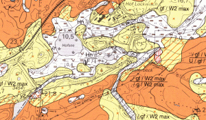 Ausschnitt aus der GK25 Blatt 2131-Schönberg (1996)